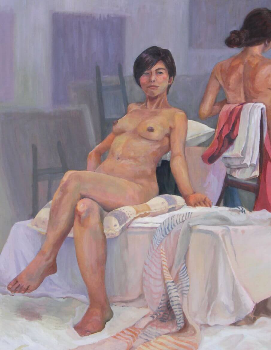 絵画基礎I（人体）作品3 イメージ