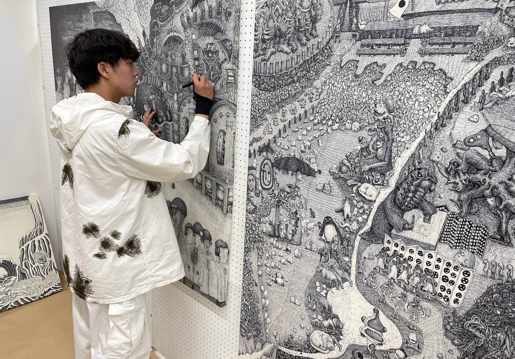 美術研究Ⅰ・Ⅱ 授業風景1 イメージ