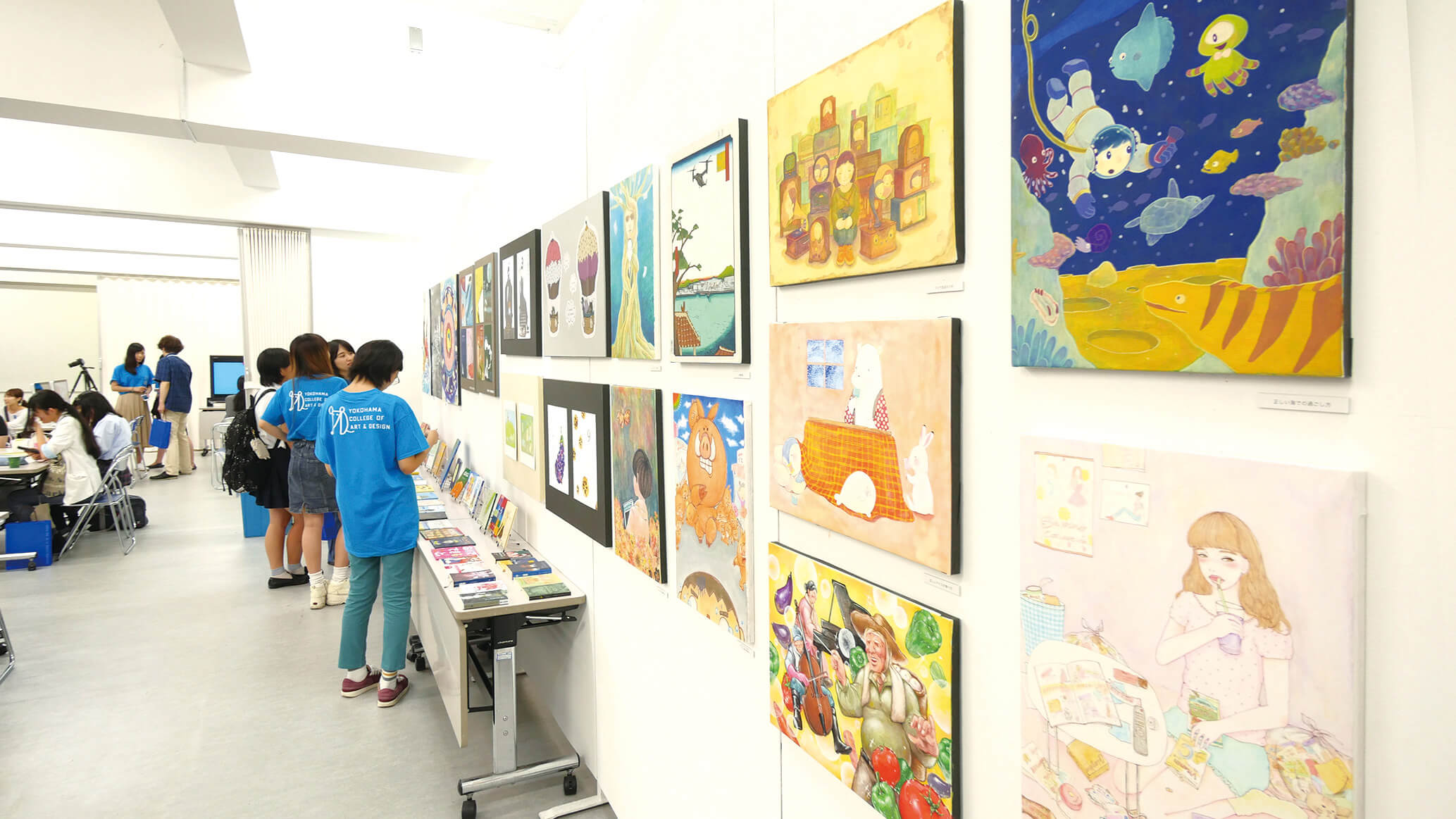 22. イラストレーションコース「物語の絵を描こう」