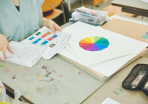 有彩色による12色相環 イメージ