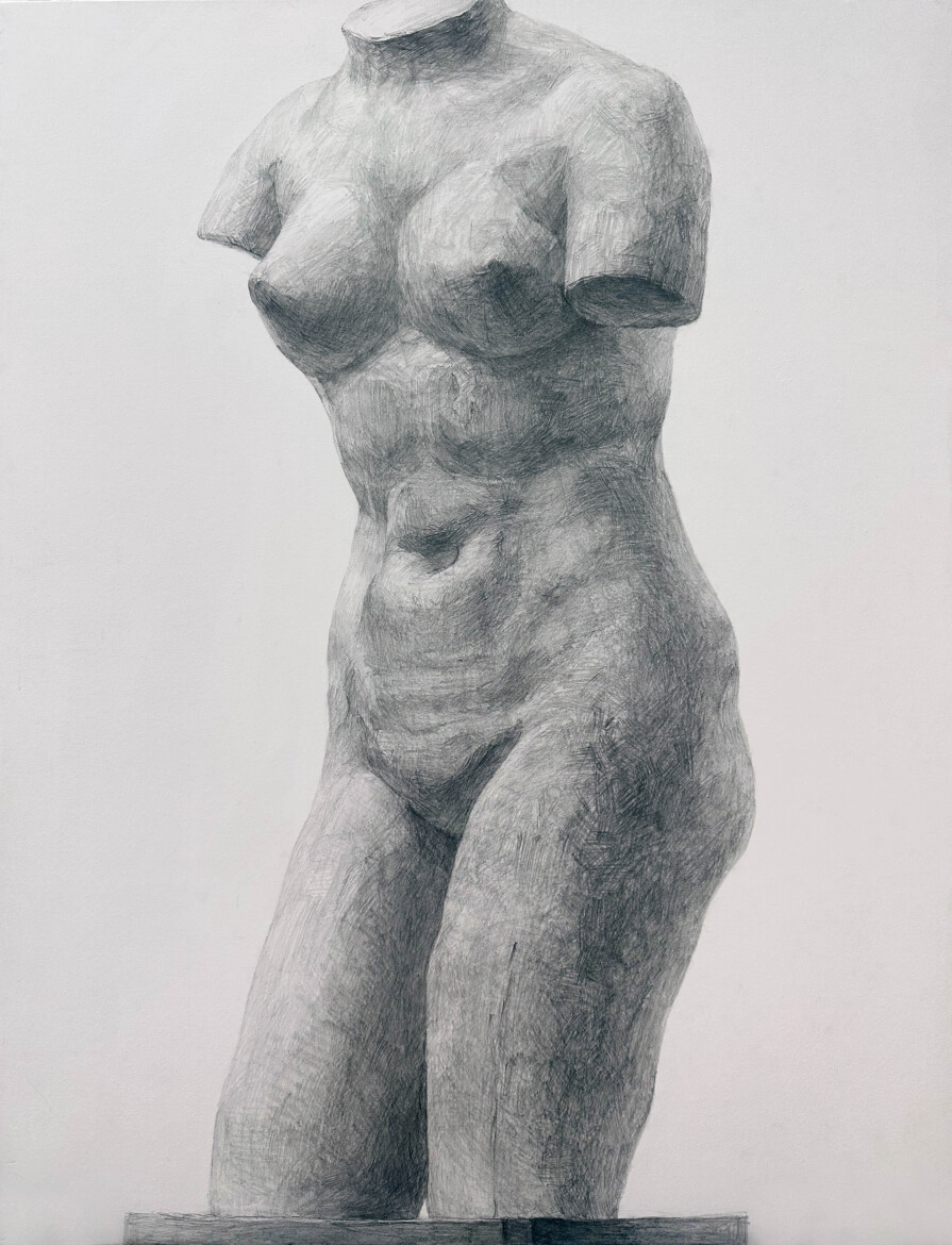 絵画 デッサン作品 石膏像 イメージ