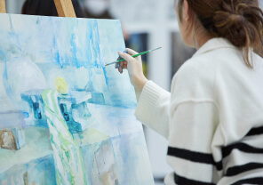 アクリル静物課題 イメージ