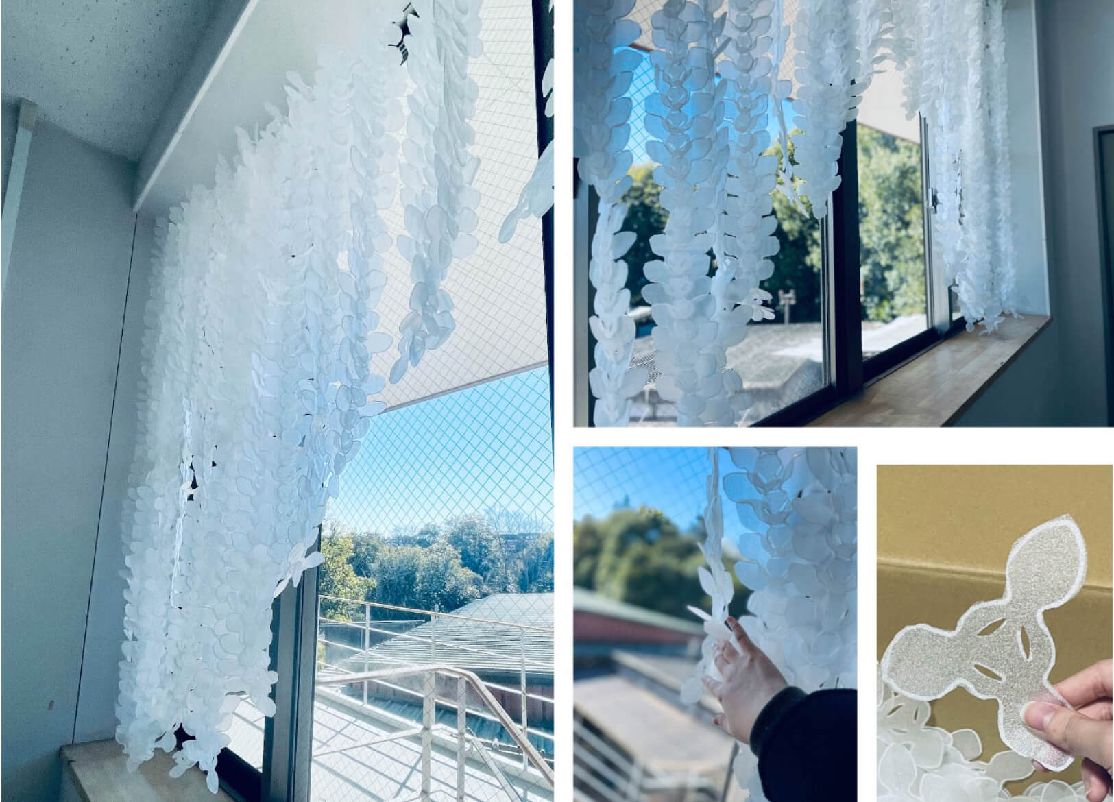 立体 テーマ制作「飾る」作品設置風景 イメージ