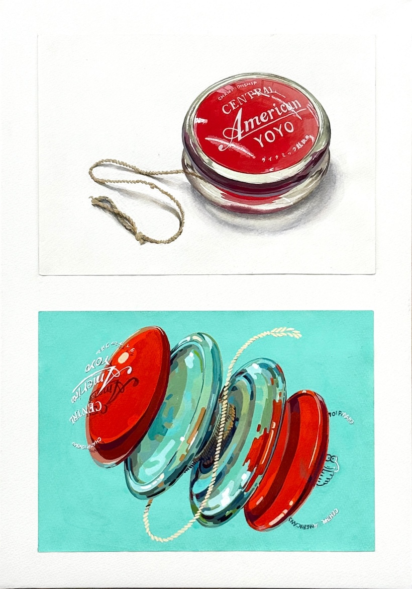 イラストレーション基礎Ⅰ─課題③ 細密描画とイラストレーション イメージ