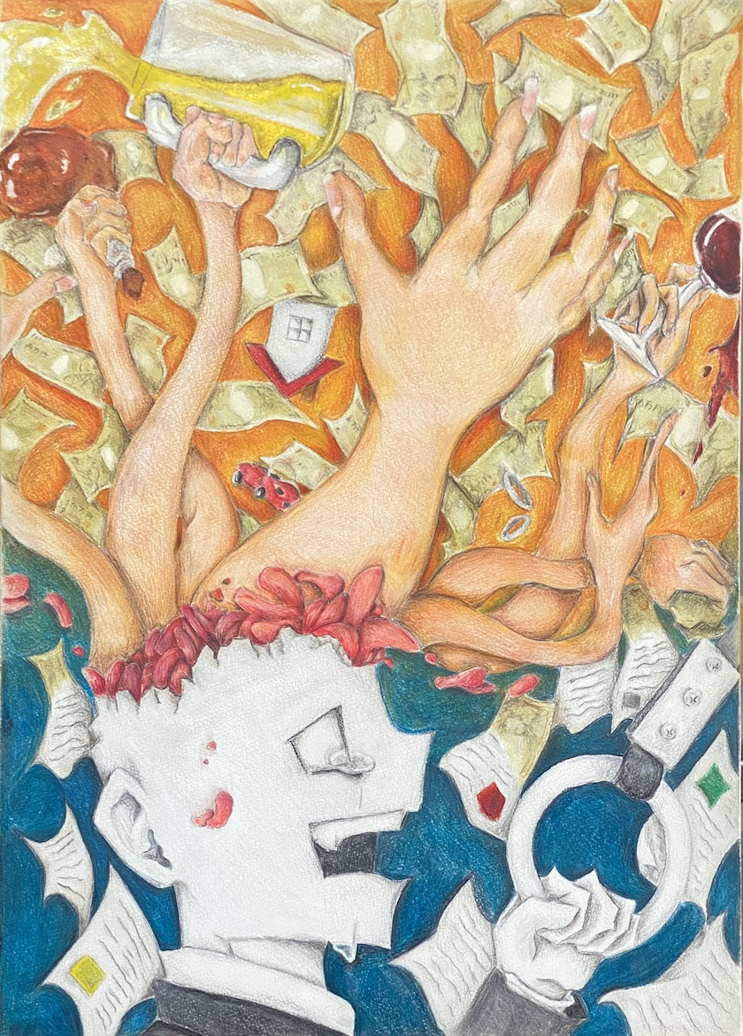 イラストレーション基礎Ⅱ─課題① ことば イメージ