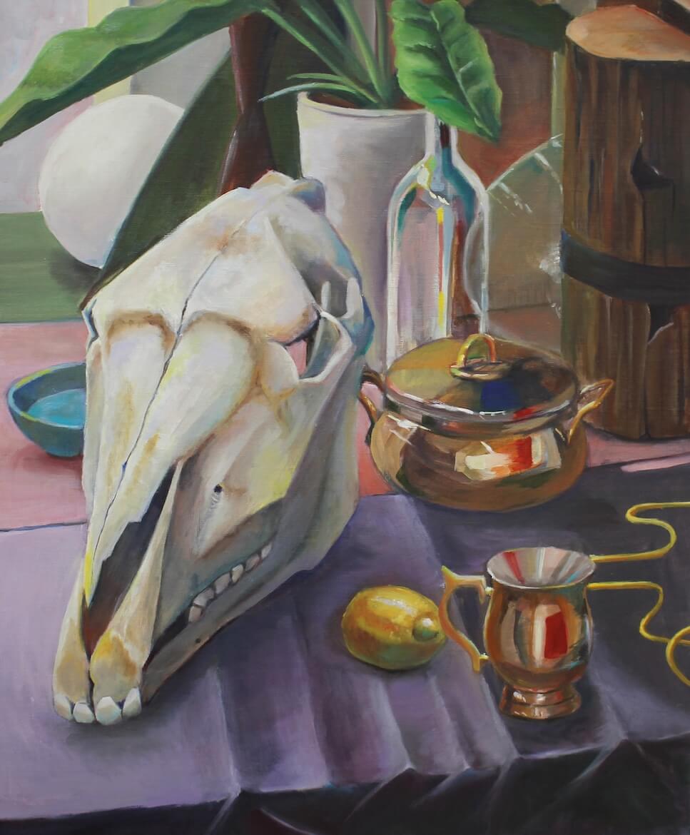 絵画基礎Ⅰ（静物）作品1 イメージ