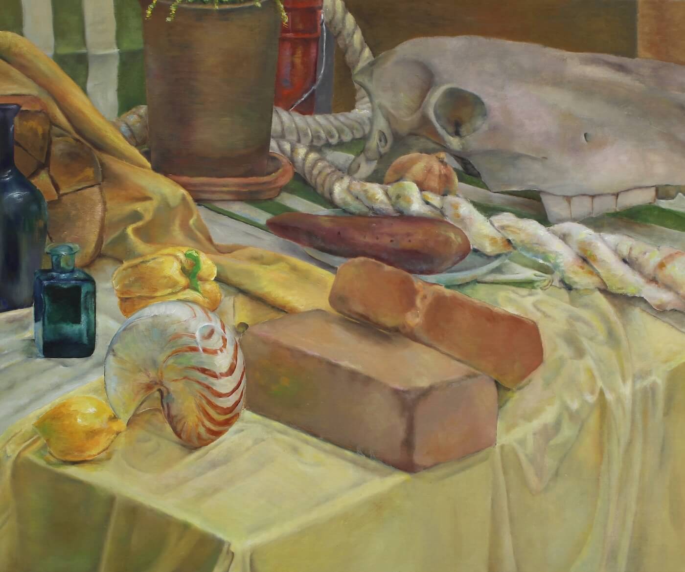 絵画基礎Ⅰ（静物）作品2 イメージ