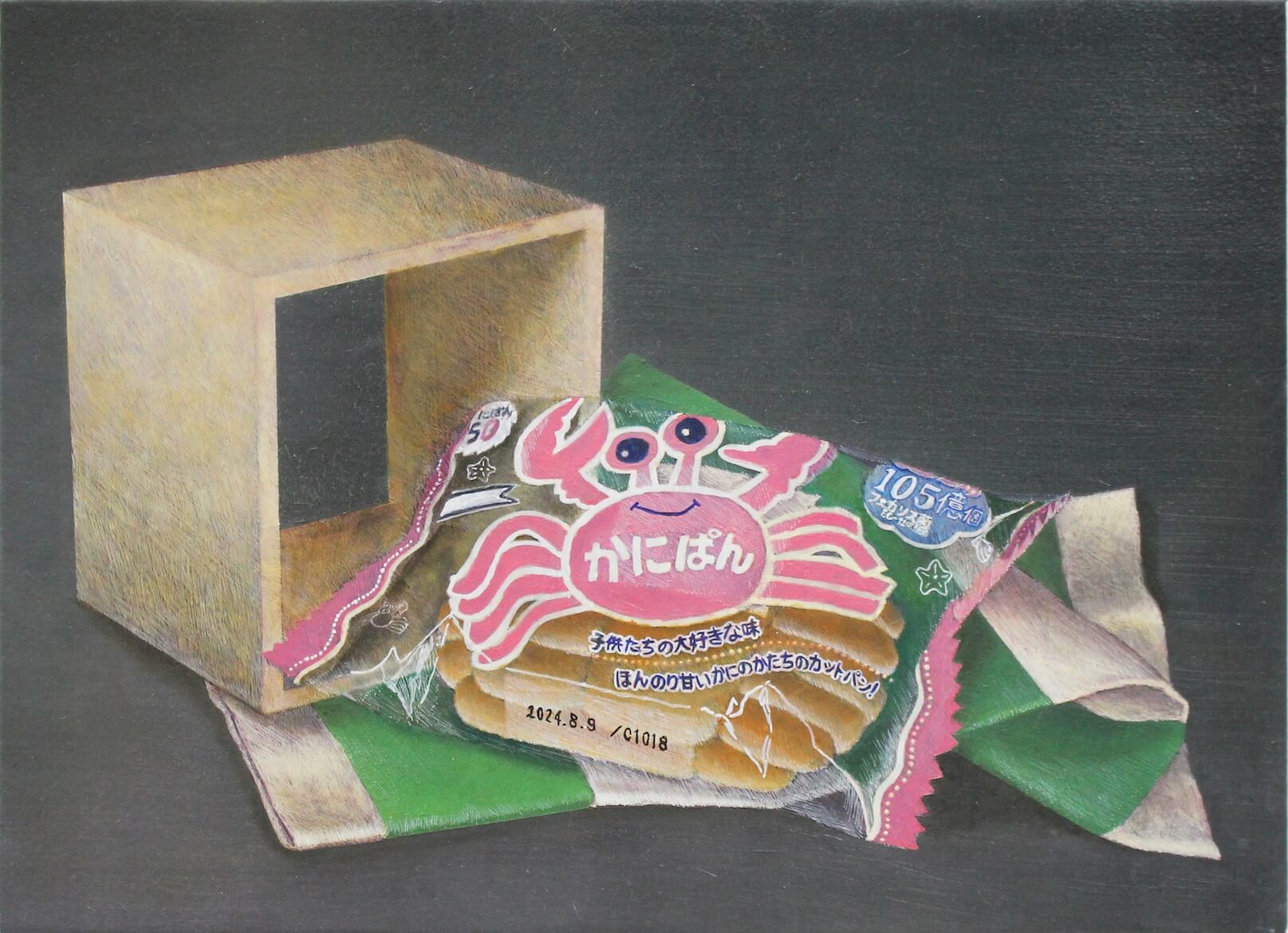 絵画基礎Ⅱ（テンペラ）作品1 イメージ