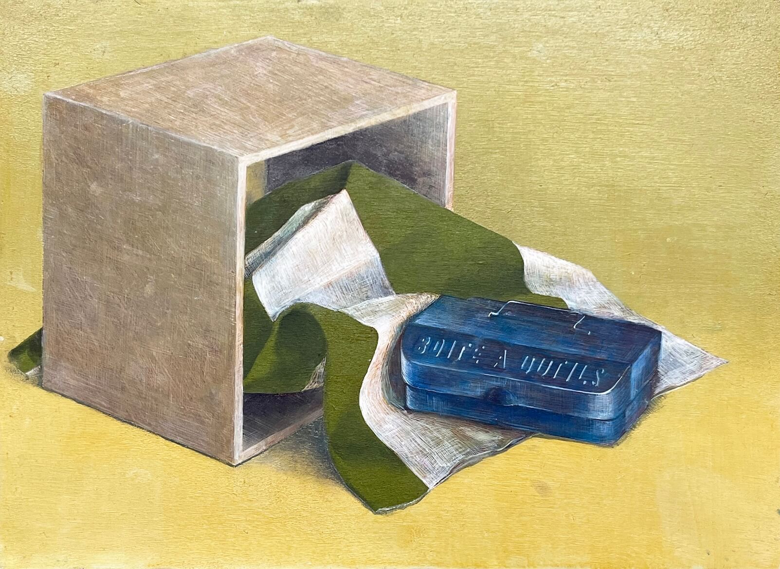 絵画基礎Ⅱ（テンペラ）作品2 イメージ