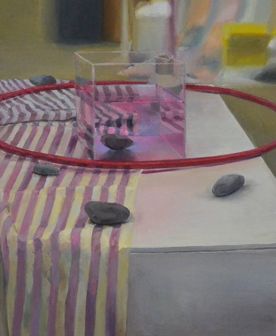 絵画基礎Ⅲ（大モチーフ）作品1 イメージ