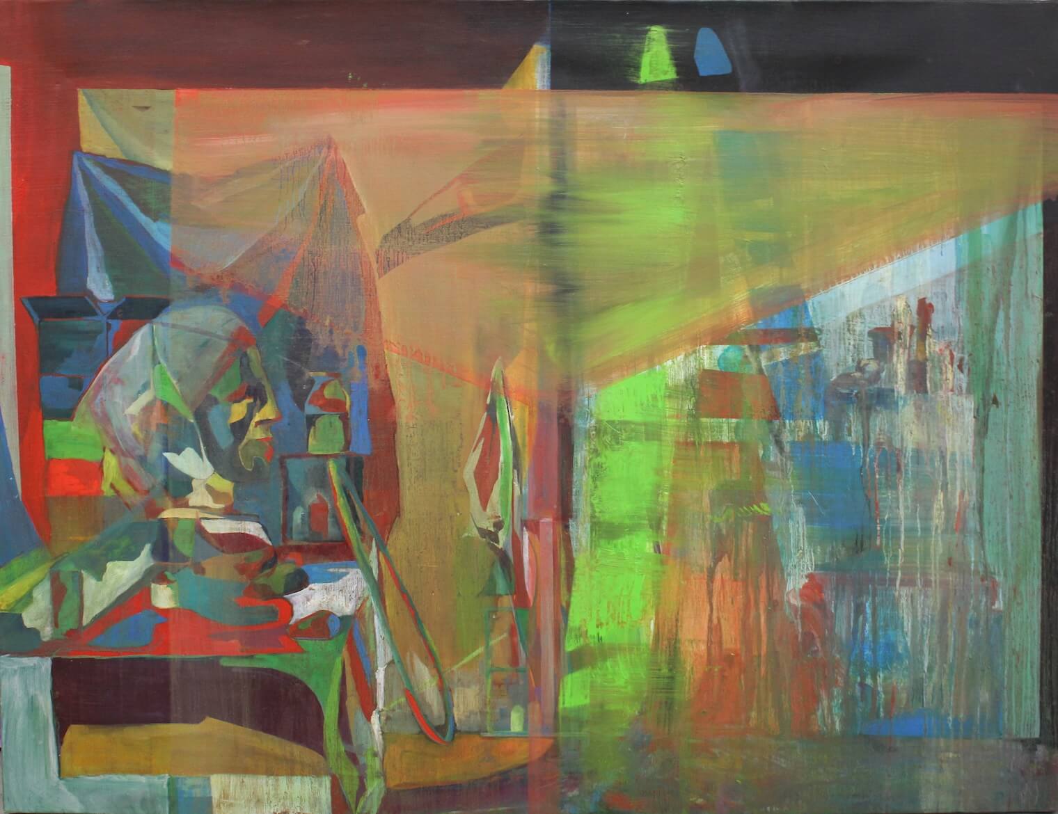 絵画基礎Ⅲ（大モチーフ）作品3 イメージ