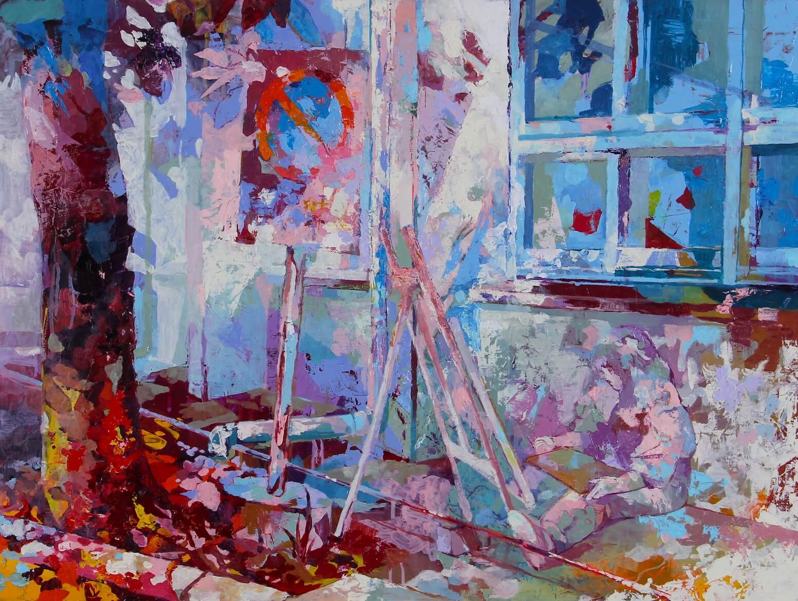 絵画基礎Ⅲ（風景）作品2 イメージ