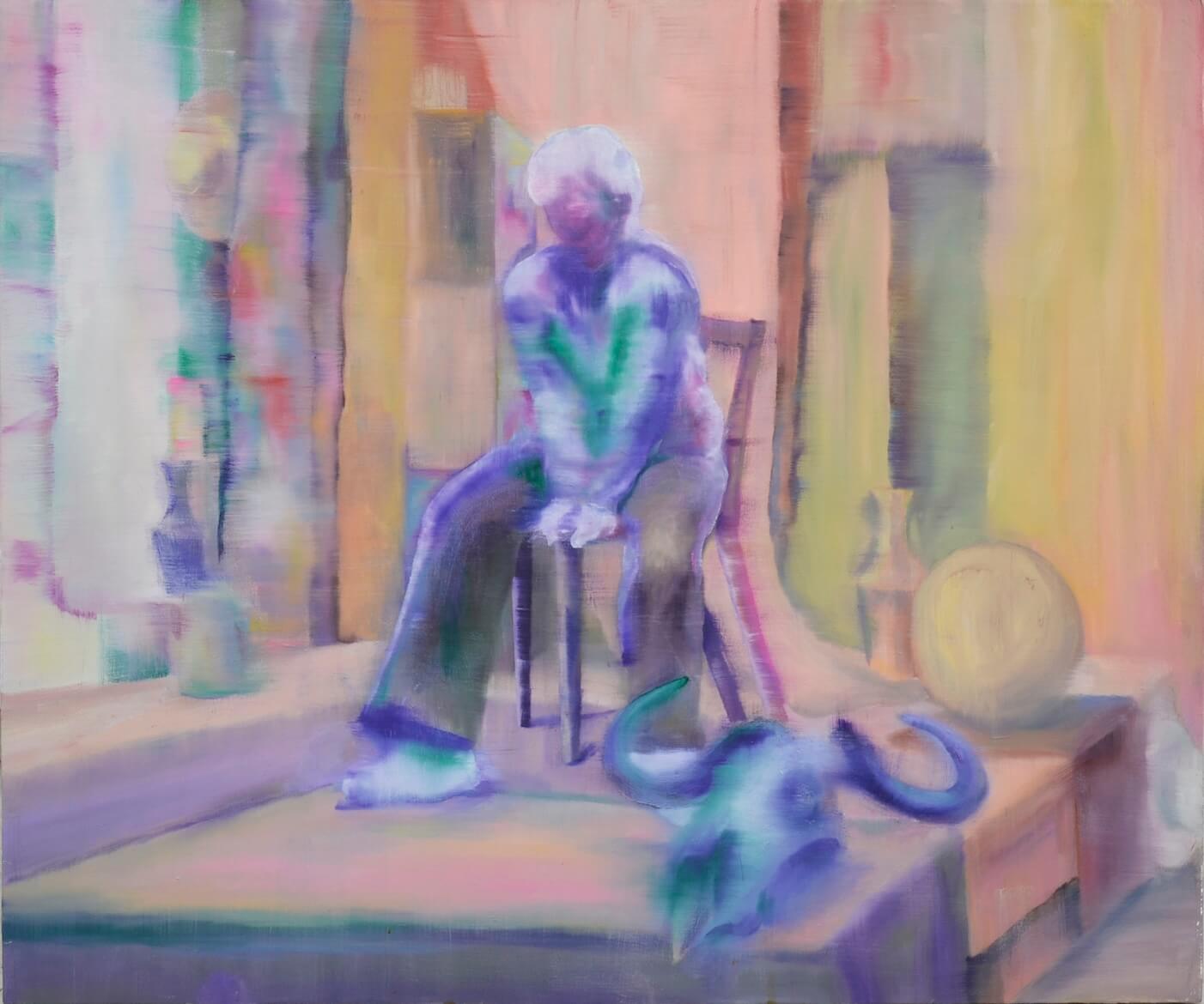 絵画基礎Ⅳ（人物コスチューム）作品1 イメージ