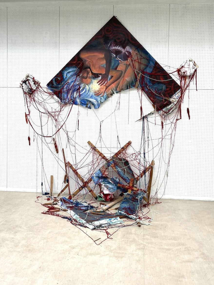 絵画表現Ⅲ・Ⅳ　作品3 イメージ