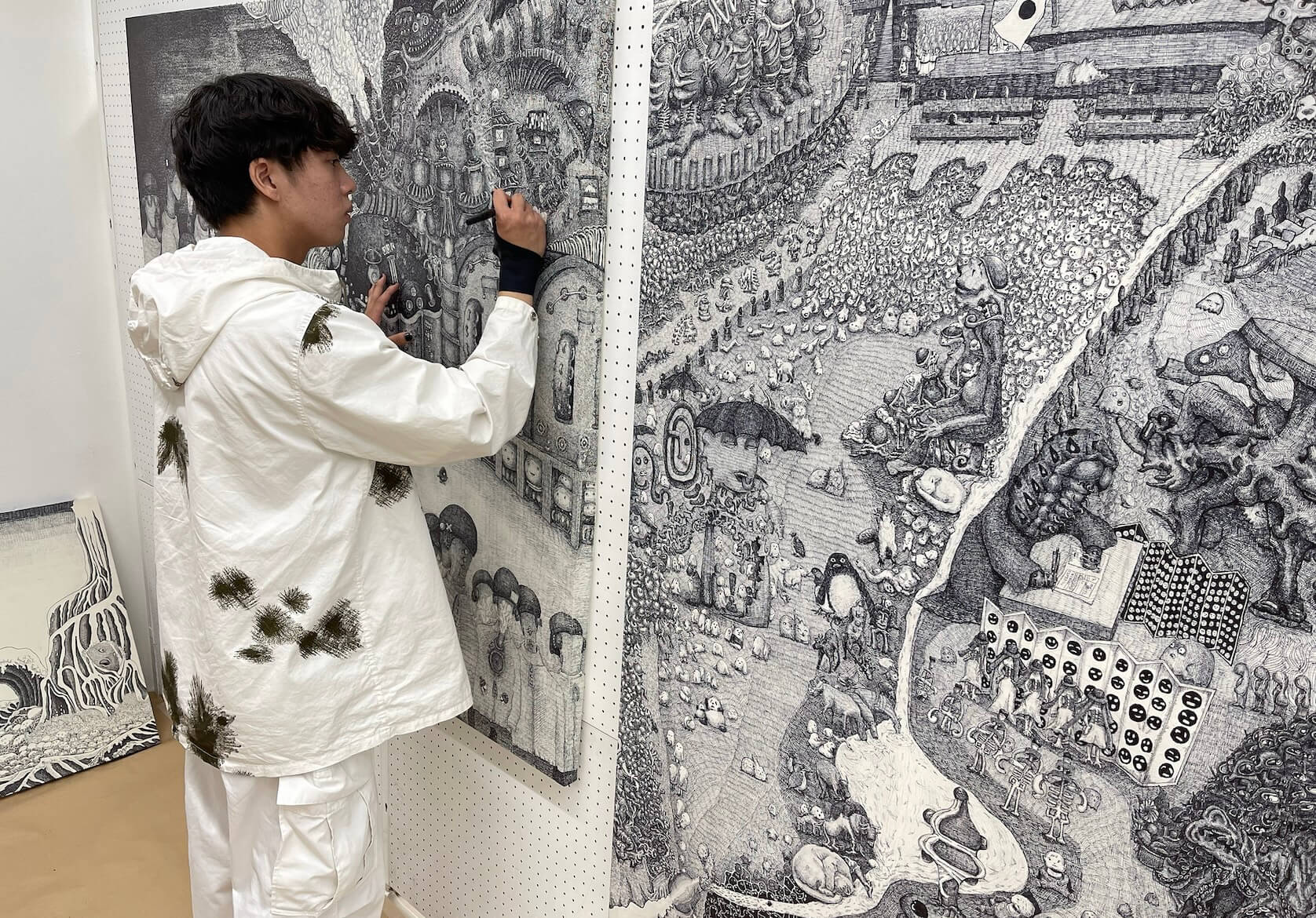 美術研究Ⅰ・Ⅱ　授業風景2 イメージ