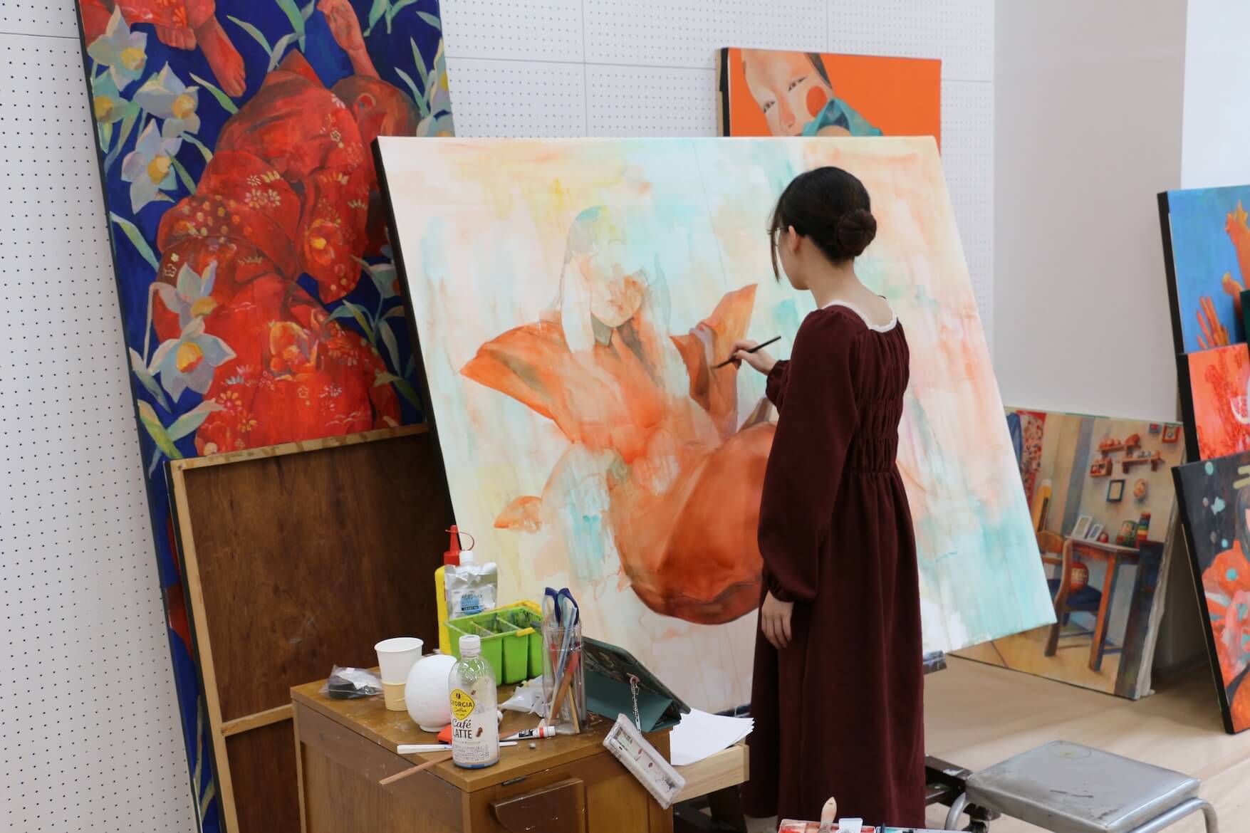 美術研究Ⅰ・Ⅱ　授業風景4 イメージ