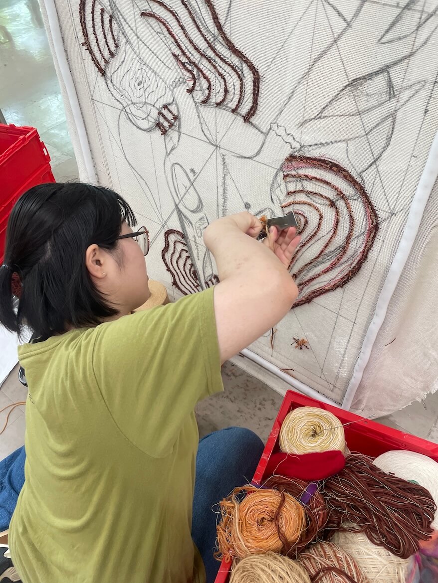 テキスタイルデザイン表現Ⅰ(4)