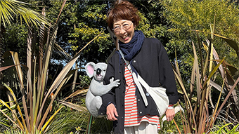 「金沢動物園」開園40周年記念 彫刻作品「腕はめコアラ」を制作 イメージ