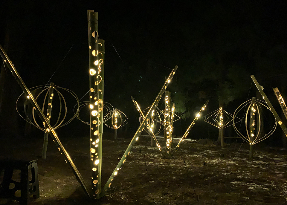 竹灯籠プロジェクト「かがよふあかり」が群馬県みなかみ町にて開催されます イメージ
