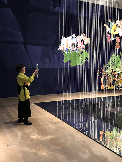 [参考画像]森美術館「アナザーエナジー展」ライブ配信実施風景
画像提供: 森美術館