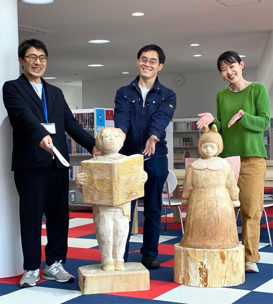 絵画・彫刻研究室の宮崎 みどり 助手が福岡県行橋市への寄贈作品を制作 イメージ