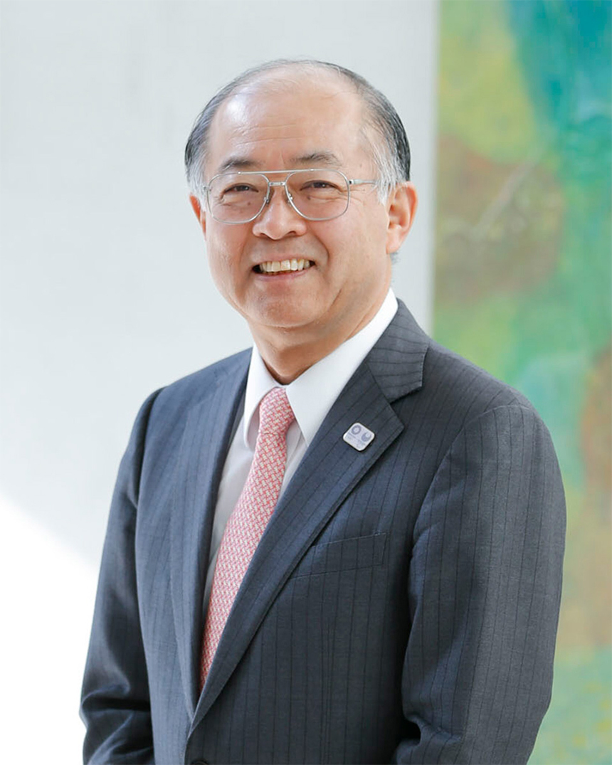 岡本 信明 学長