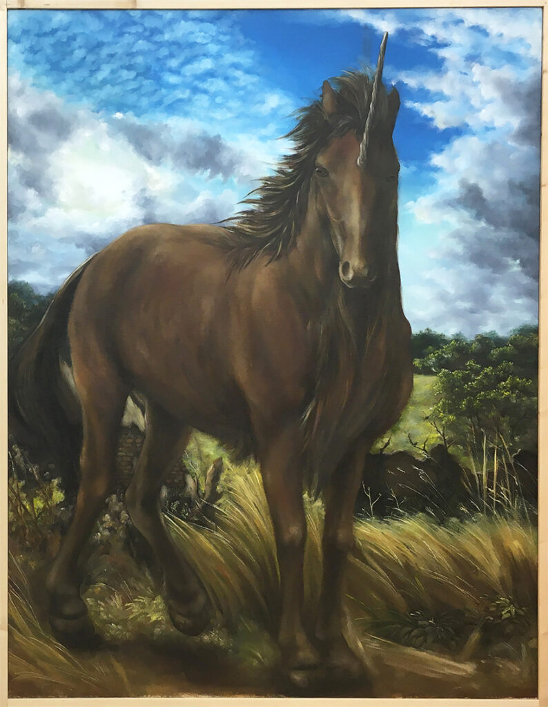 絵画コース3年生の植木 裕大さんが「第6回あおば美術公募展」にて協賛賞を受賞 イメージ