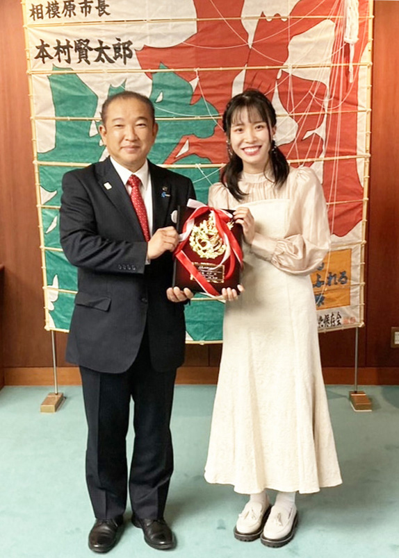 表彰式の様子