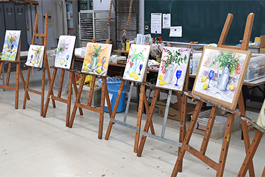 自由に描く水彩画 イメージ