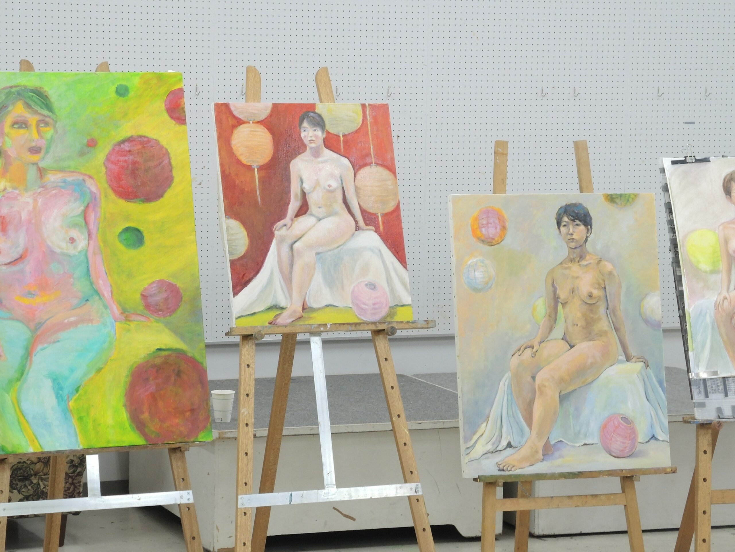 油絵人物・ヌードモデル イメージ