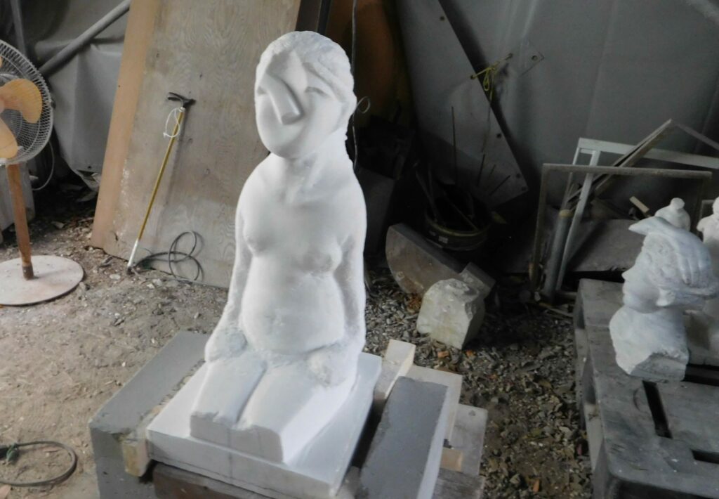 大理石彫刻の技法を学ぶ イメージ