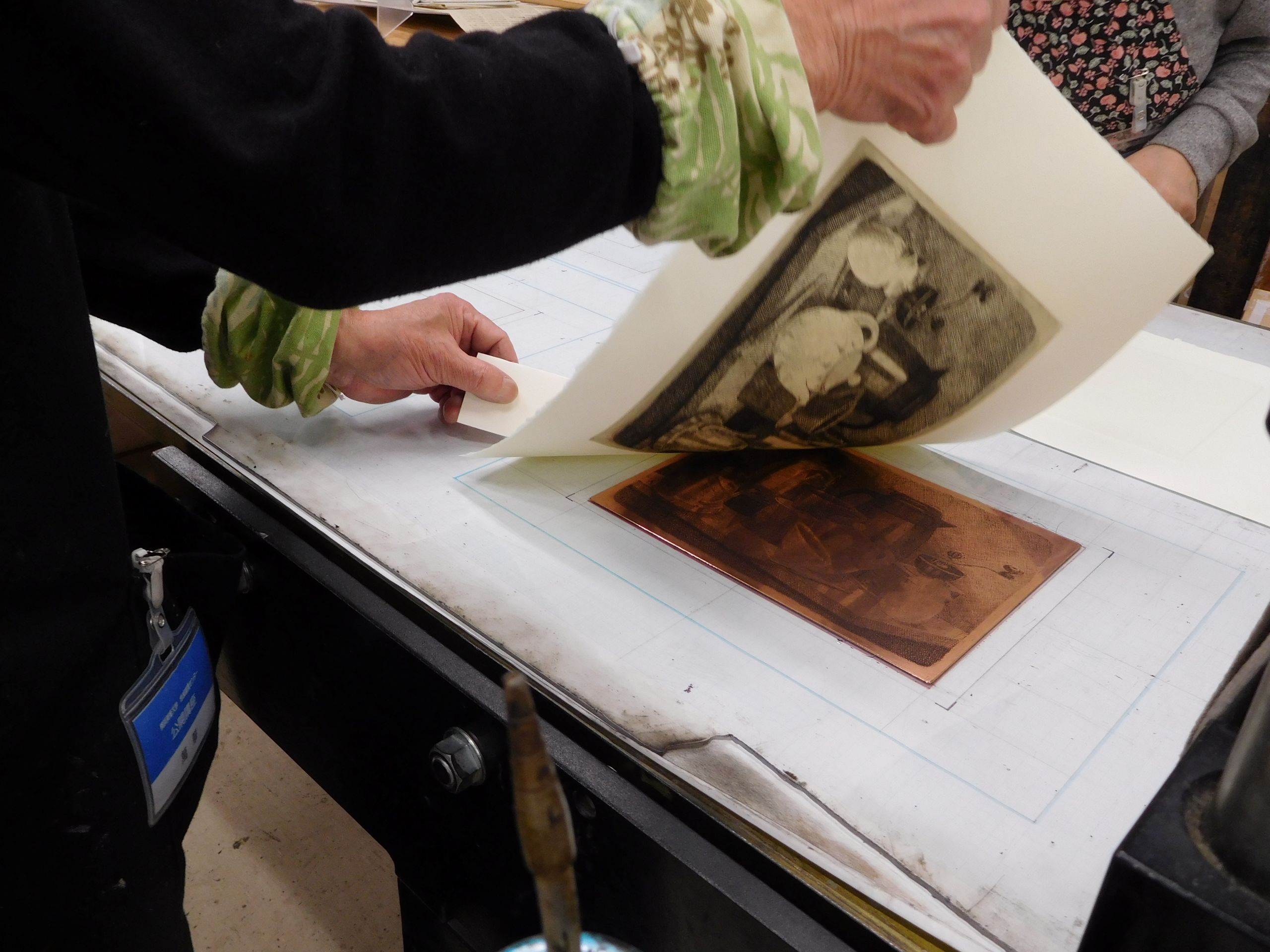 自由な銅版画 イメージ