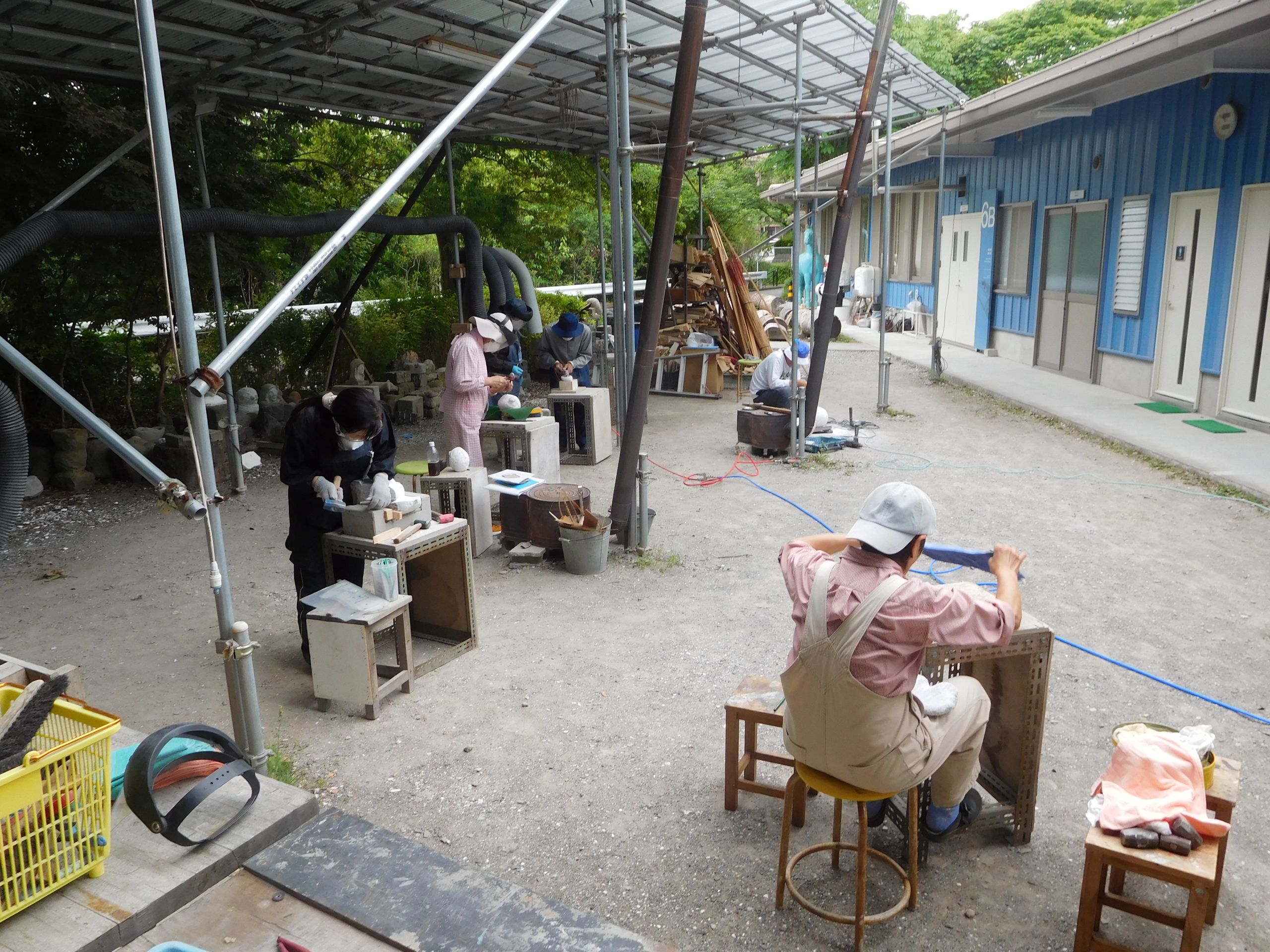 大理石彫刻の技法を学ぶ イメージ