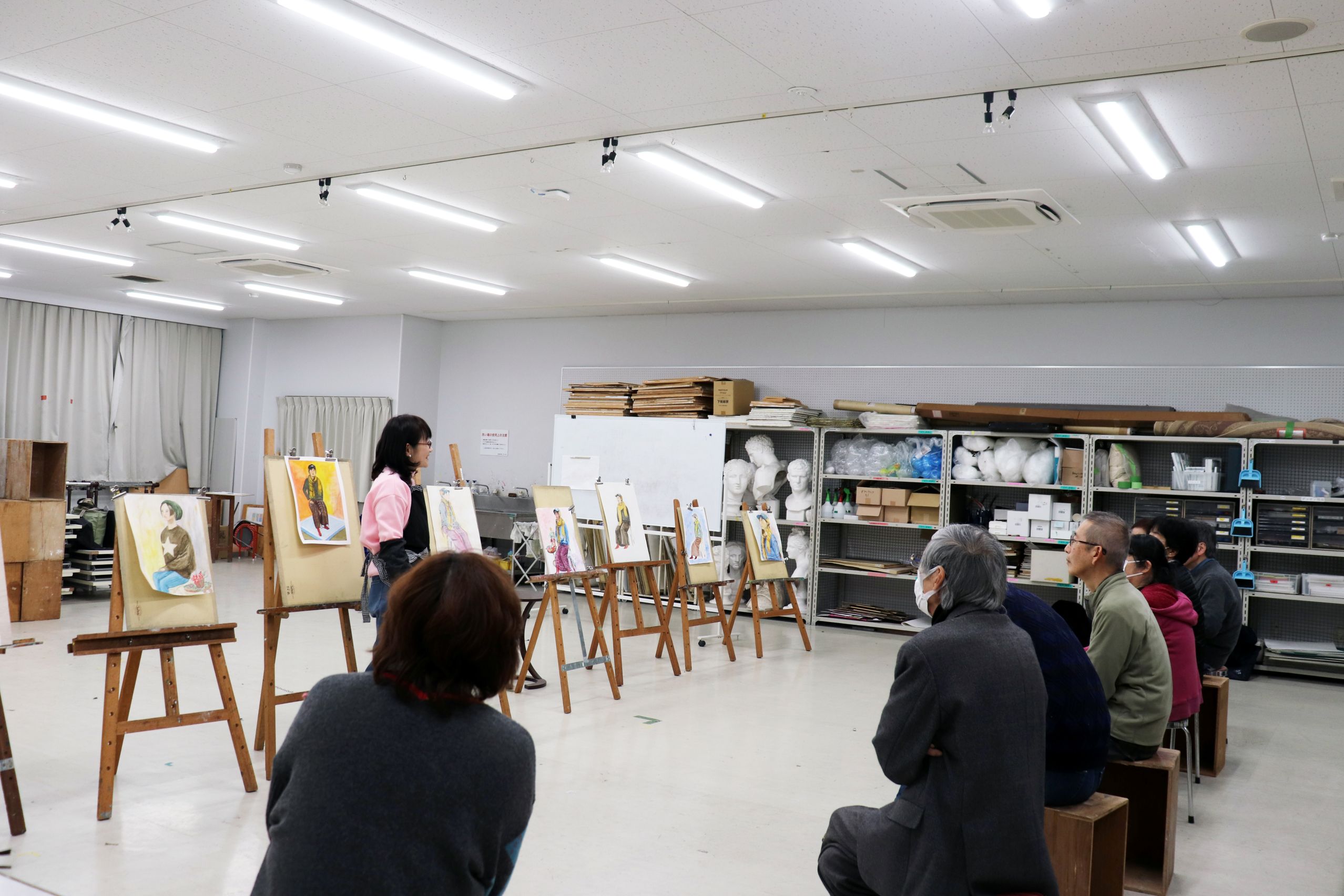 自由に描く水彩画・午後 イメージ