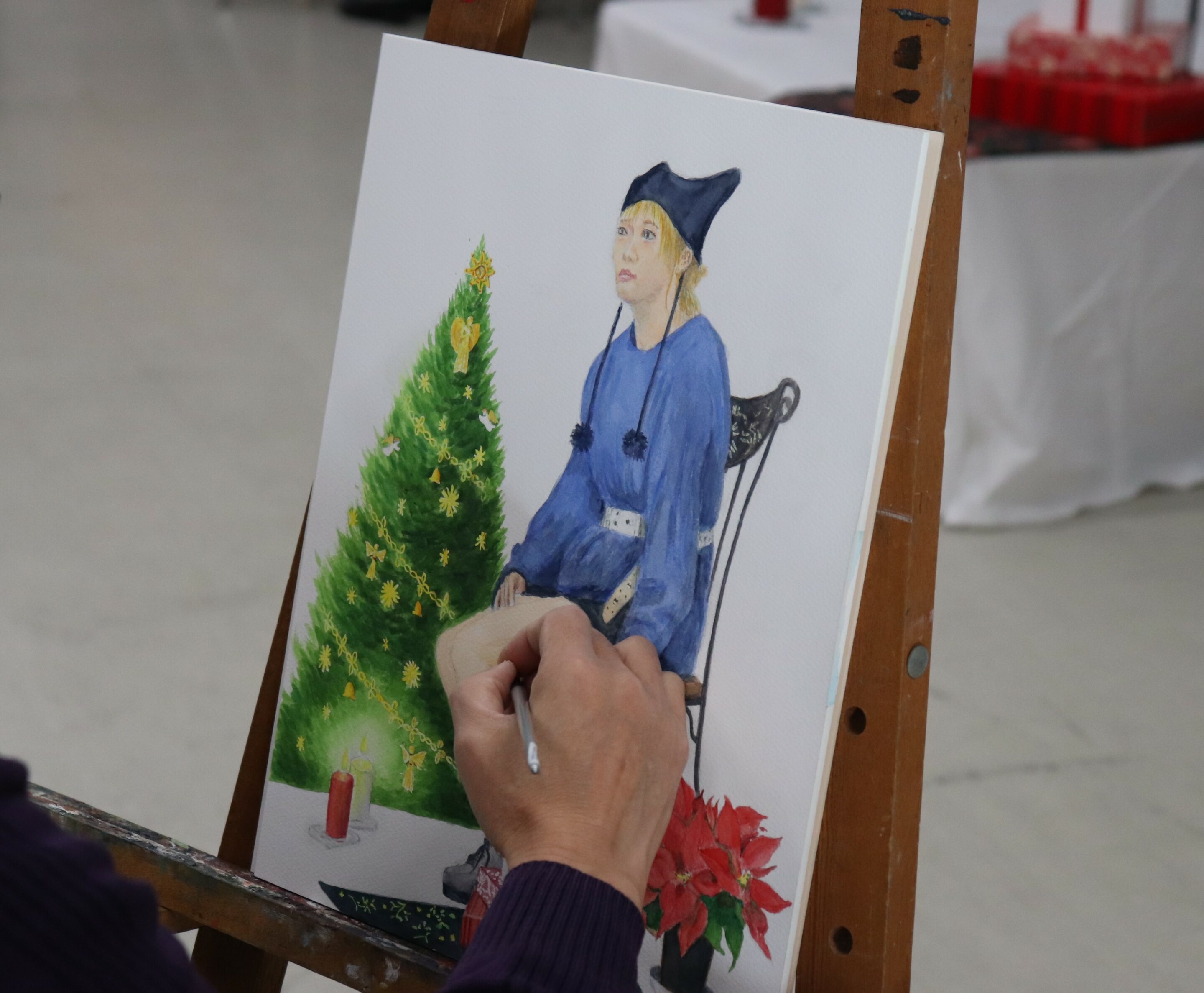 自由に描く水彩画・中級 イメージ