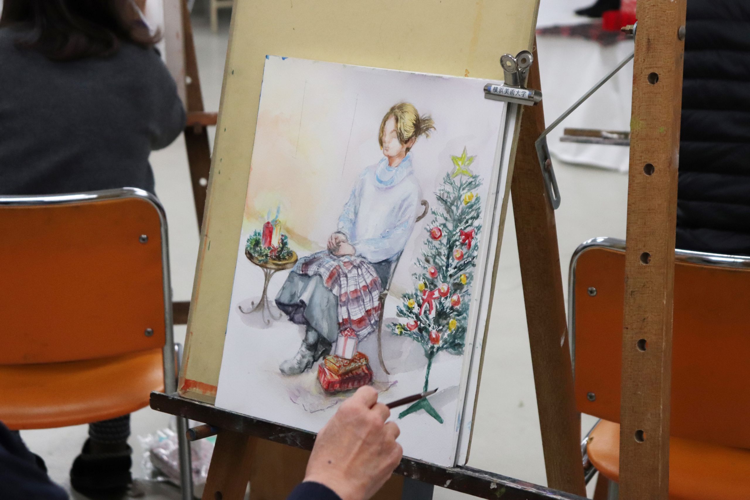 自由に描く水彩画・午後 イメージ