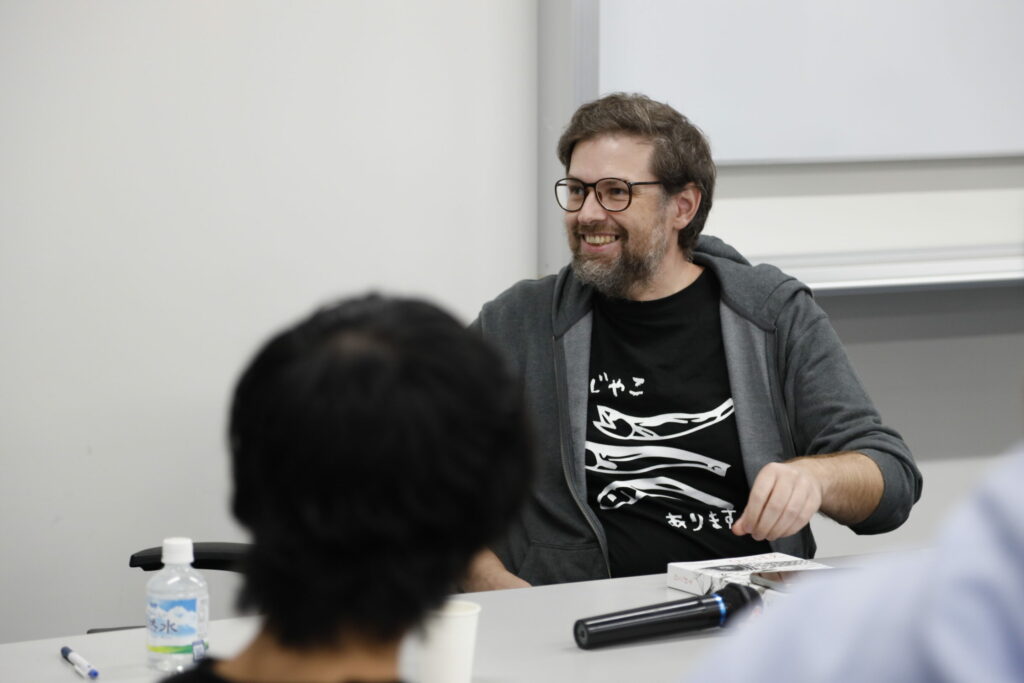 チェコ国立西ボヘミア大学のヴァーツラフ・シュライフ先生との国際交流会 イメージ