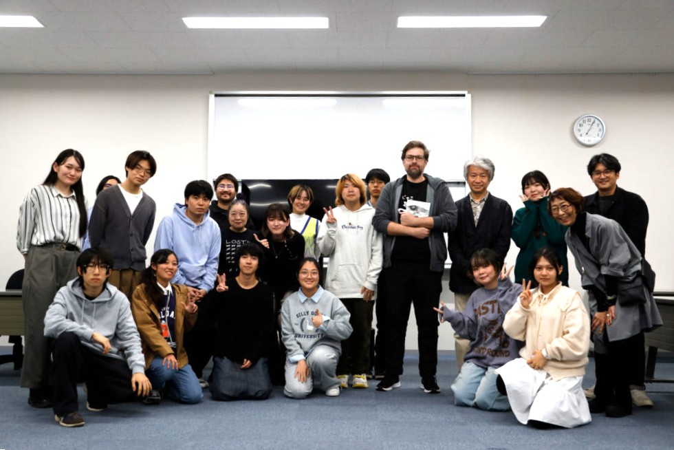 チェコ国立西ボヘミア大学のヴァーツラフ・シュライフ先生との国際交流会 イメージ