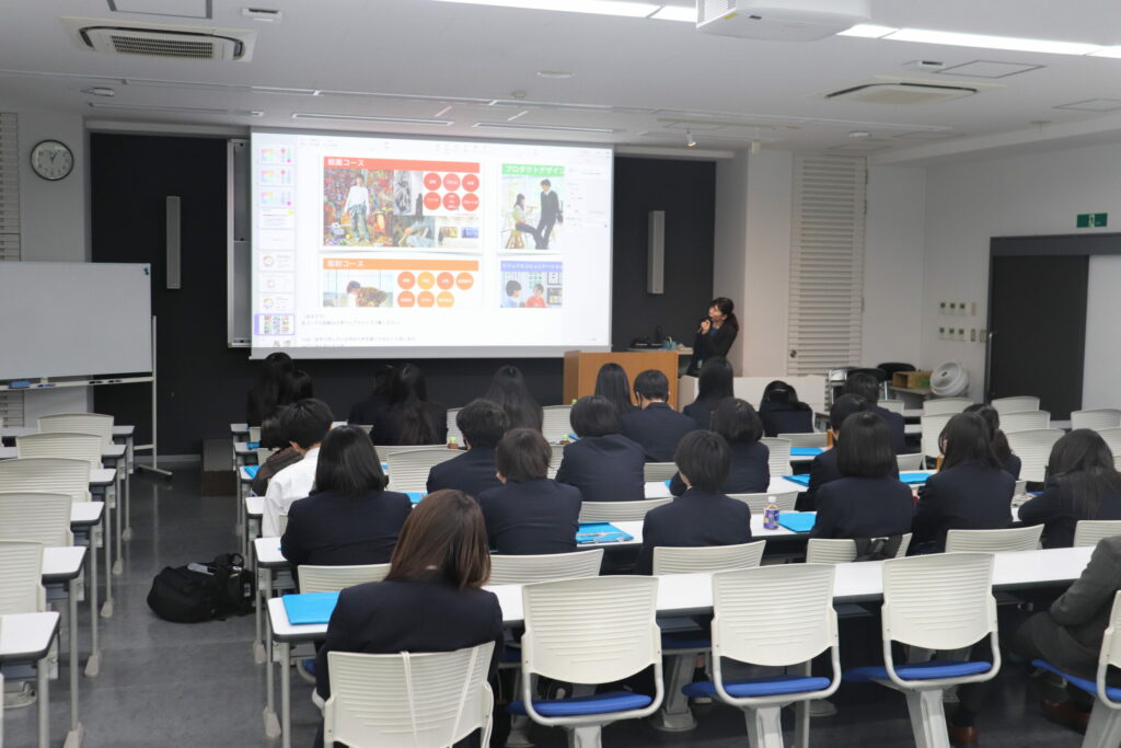 神奈川県立舞岡高等学校「大学見学」を実施しました イメージ
