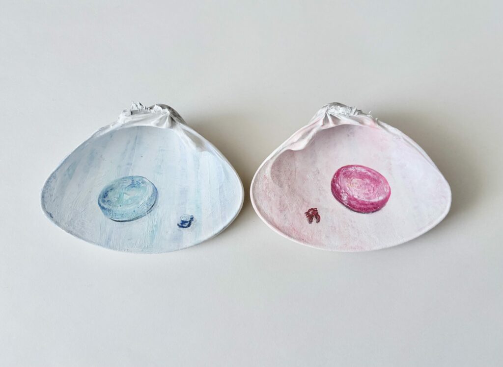 狩野 涼風 助手が「ハマグリ貝アート展」一般の部の優秀賞に入選 イメージ