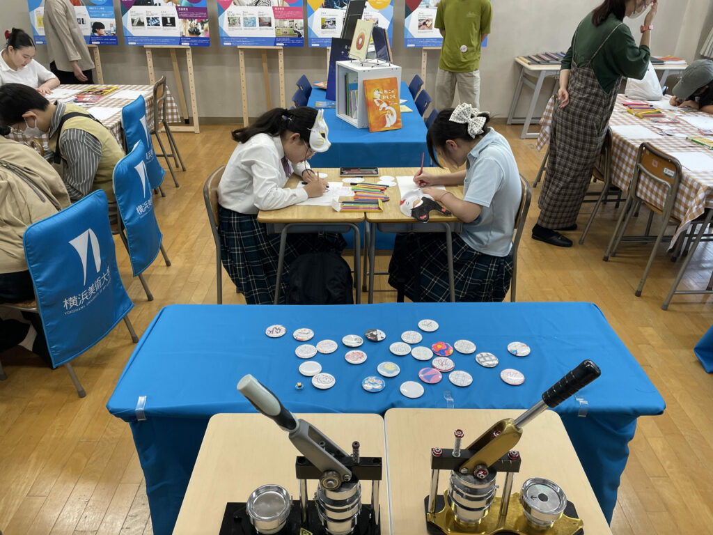 トキワ松学園中学校高等学校の文化祭「トキワ祭」でワークショップを開催しました イメージ